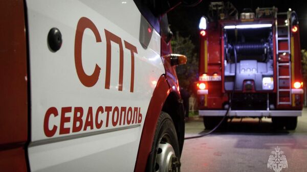 Два человека пострадали на пожаре в Севастополе