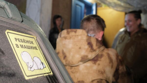 Боец Крым в ДНР под обстрелами принял роды Боец Крым в ДНР под обстрелами принял роды