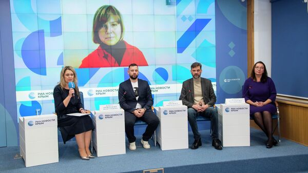 Пресс-конференция в формате видеомоста Симферополь-Волгоград, приуроченная ко Дню памяти журналистов, погибших при исполнении профессиональных обязанностей