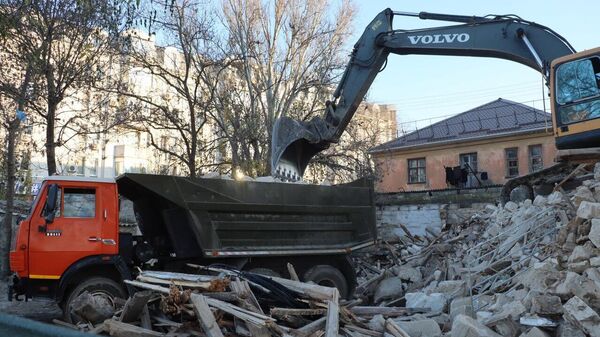 Снос аварийных домов Снос аварийных домов