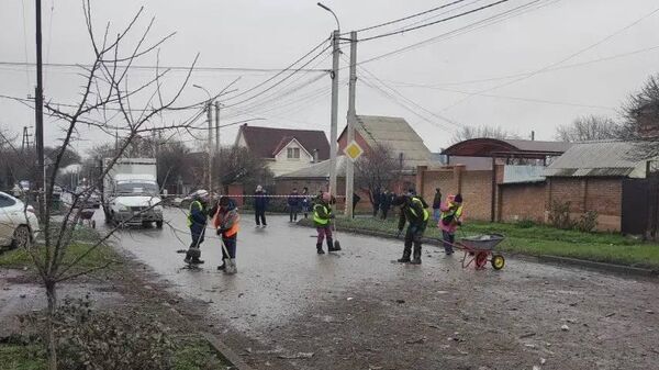 В Таганроге взорвались обломки БПЛА