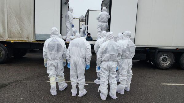 Обмен телами погибших солдат между Россией и Украиной