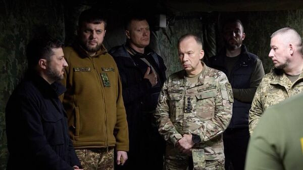 Владимир Зеленский и Александр Сырский