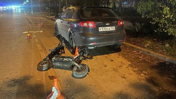 Госавтоинспекция Севастополя устанавливает обстоятельства ДТП с пострадавшим самокатчиком 