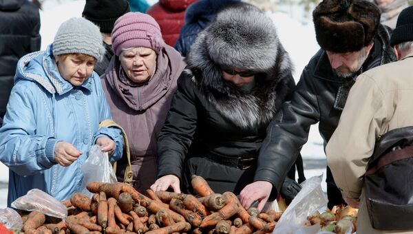 Общегородская продовольственная ярмарка во Владивостоке