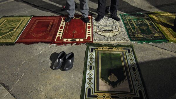 Мусульмане-паломники в Сочи