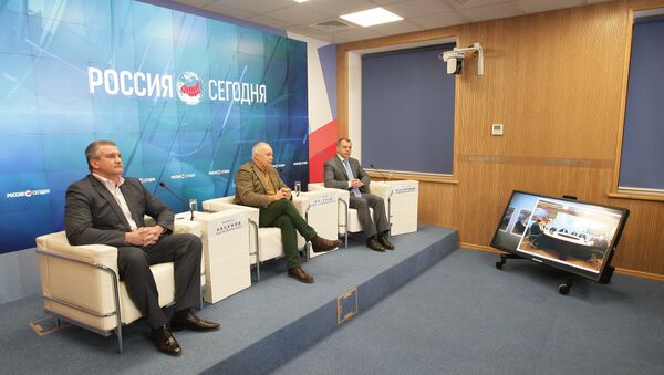 Открытие пресс-центра МИА Россия сегодня в Крыму