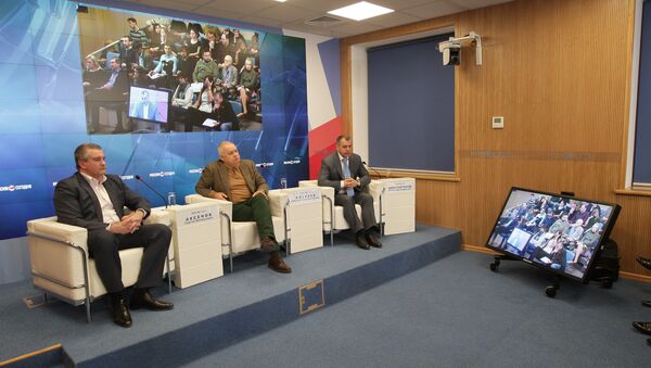 Открытие пресс-центра МИА Россия сегодня в Крыму