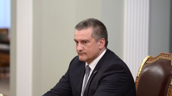 Исполняющий обязанности губернатора Крыма Сергей Аксенов