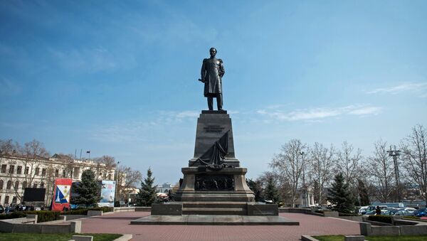 Памятник адмиралу Павлу Нахимову в Севастополе. Архивное фото