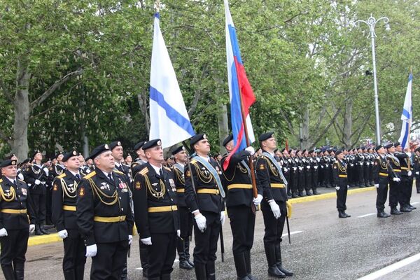 Участники Парада победителей в Севастополе 9 мая 2014 года Участники Парада победителей в Севастополе 9 мая 2014 года