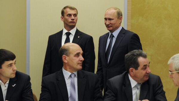 Владимир Путин встретился с представителями крымских татар