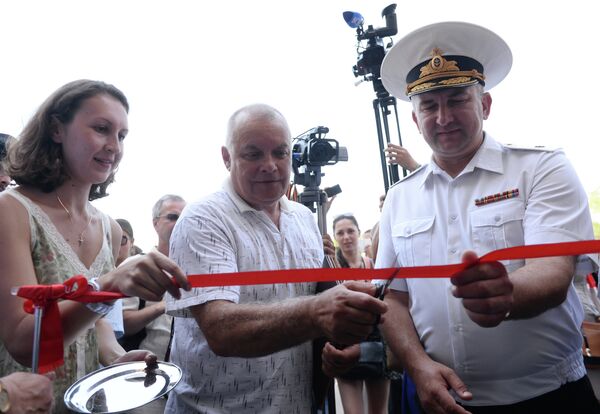 Открытие фотовыставки Армия и флот России в Севастополе