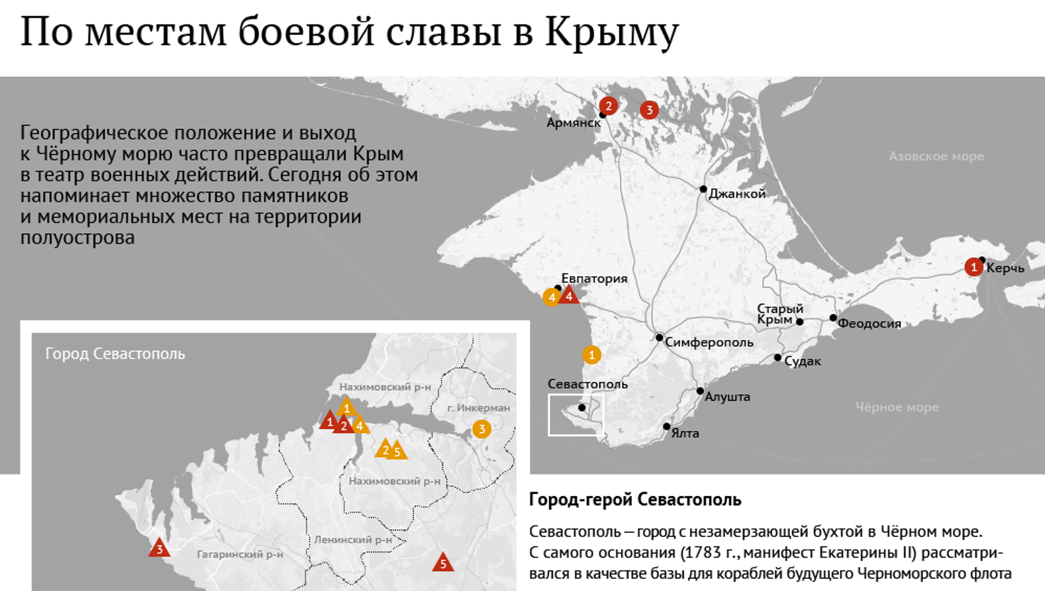 Карта крыма военные объекты