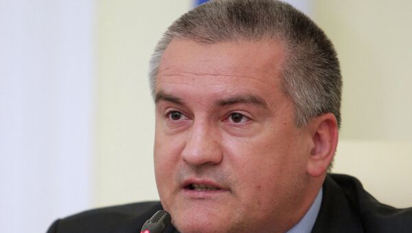 Глава правительства Республики Крым Сергей Аксенов проводит заседание Совета министров
