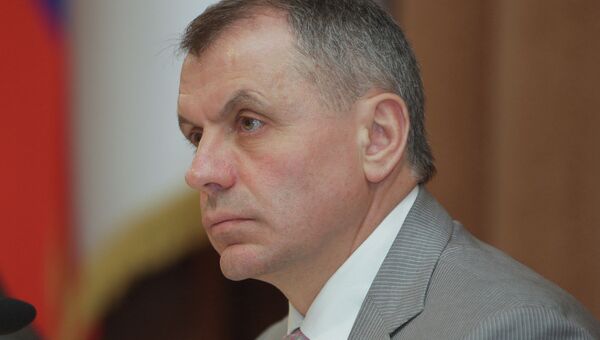 Председатель Государственного Совета Крыма Владимир Константинов