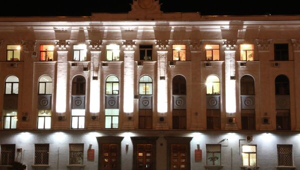 Здание Совета министров Республики Крым в Симферополе. Архивное фото