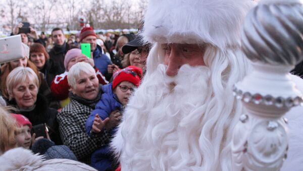 Дед Мороз в Крыму