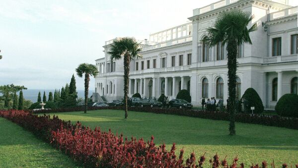 Ливадийский дворец в Крыму. Архивное фото