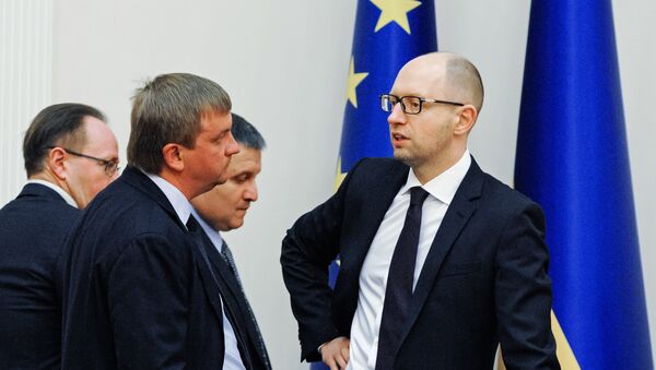 А.Яценюк провел заседание кабинета Министров Украины