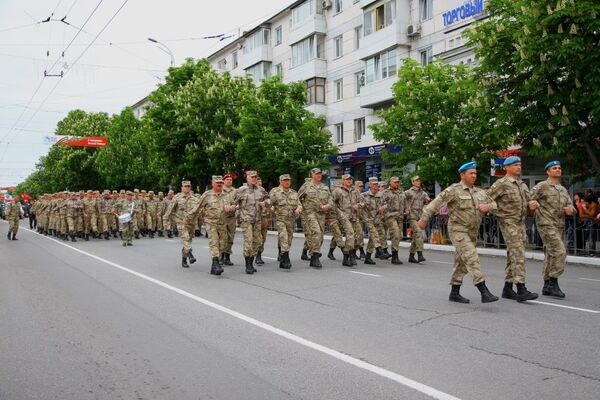 Репетиция Парада Победы в Симферополе