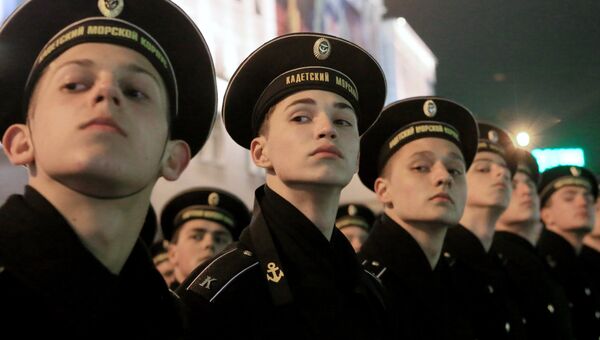 Репетиция парада Победы в Калининграде