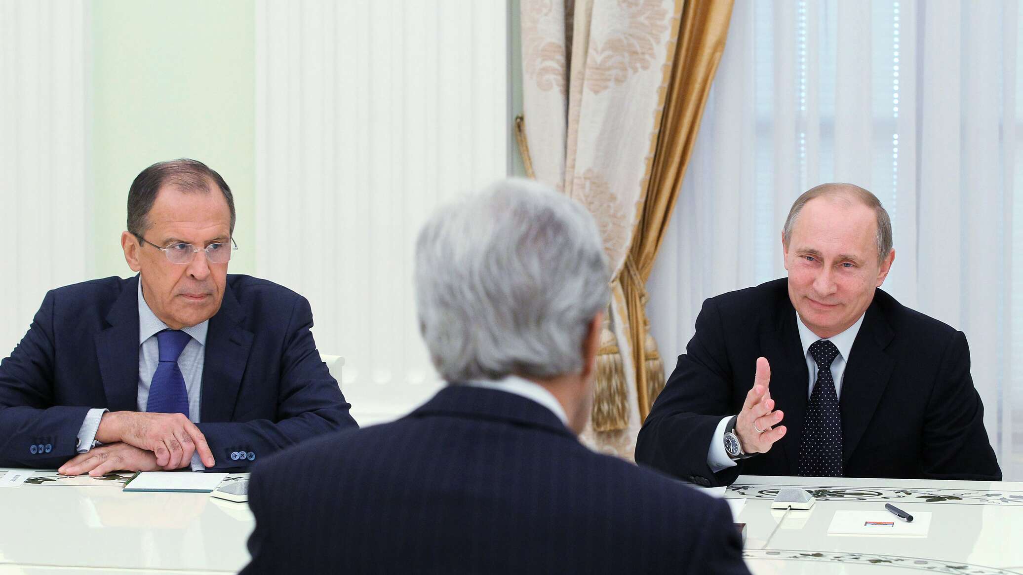 Санкции против президентов. Встреча Путина и Керри.