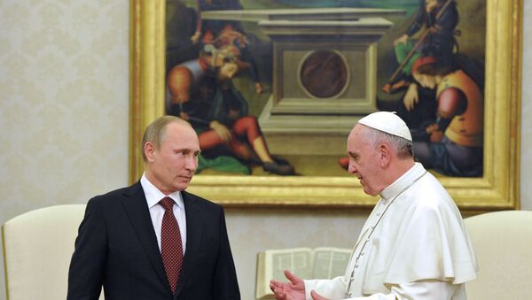 Визит В.Путина в Ватикан