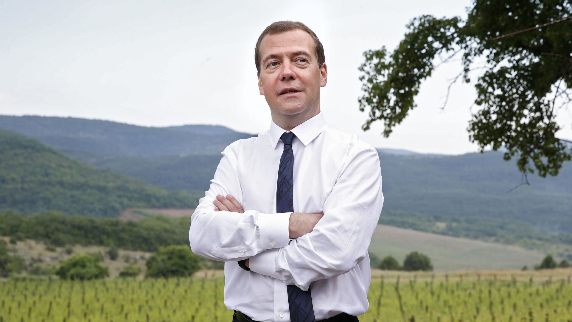 Рабочая поездка Дмитрия Медведева в Крымский федеральный округ - РИА Новости, 1920, 14.09.2025