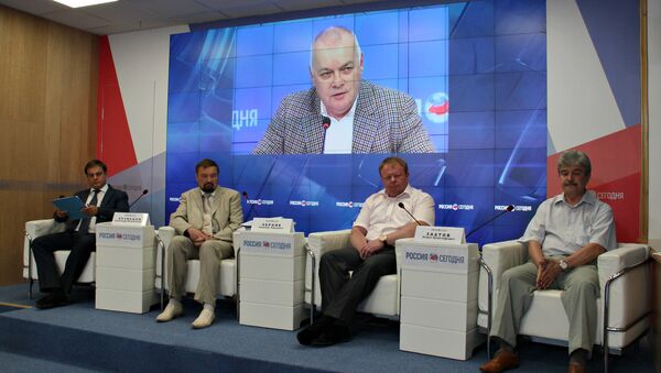 Пресс-конференция МИА Россия сегодня в формате видеомоста