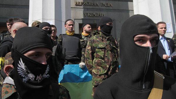 Митинг за отставку главы МВД Украины А.Авакова в Киеве