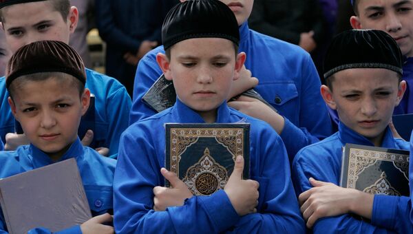 Открытие школы хафизов в Грозном