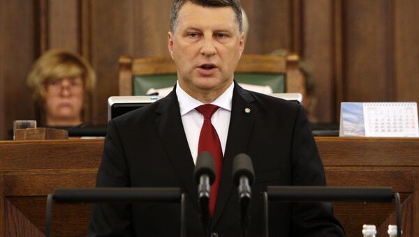 Инаугурация нового президента Латвии