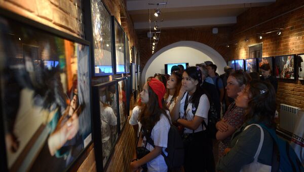 Открытие выставки фотокорреспондента МИА Россия сегодня Андрея Стенина