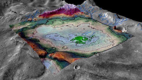 Ученые нашли на Марсе следы озера