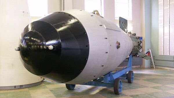 Копия самой мощной в истории термоядерной бомбы АН-602