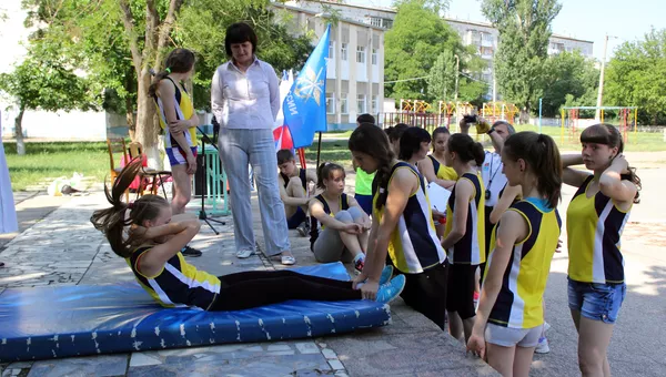 Сдача норм ГТО в Крыму