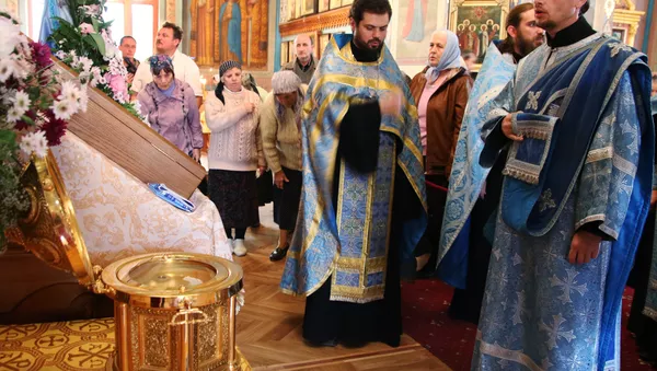 Мощи святого Федора Ушакова доставили в Крым. Архивное фото