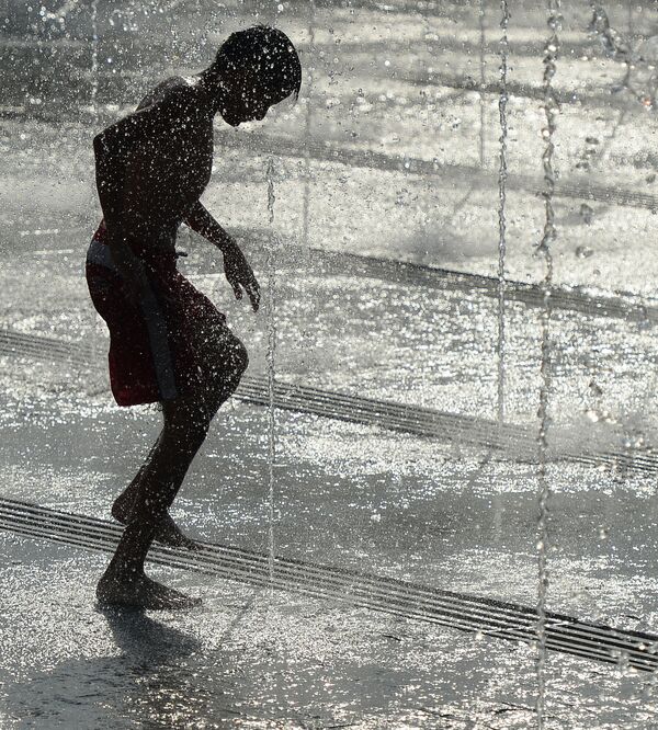 Жара в Москве