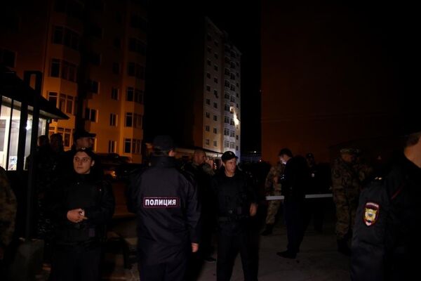 Взрыв бытового газа в многоэтажном доме в Симферополе на улице Федько, 16