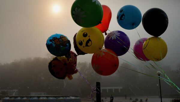 Воздушные шары. Архивное фото