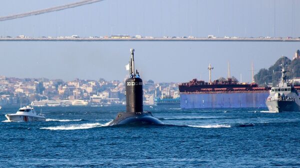 Российская подводная лодка. Архивное фото