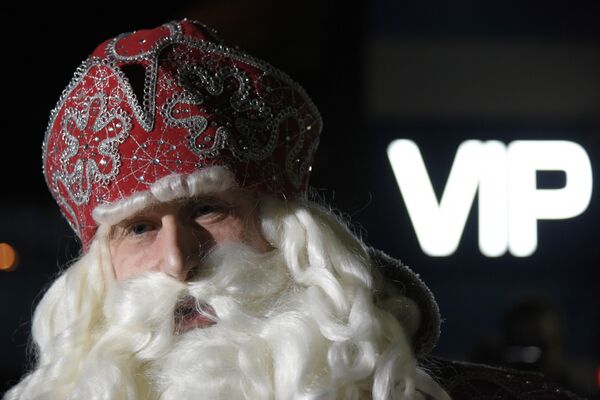 Прилет Деда Мороза в Крым