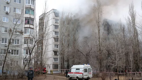 Взрыв бытового газа в многоэтажном доме в Волгограде