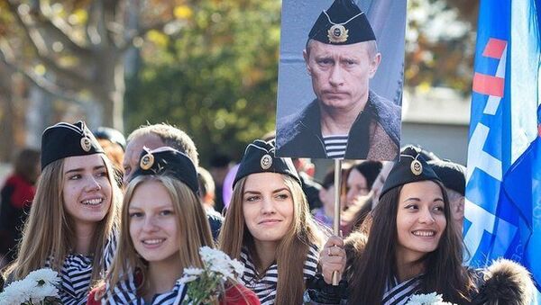 Дочери офицеров в Севастополе