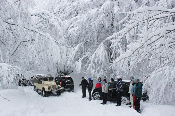 Снегопад в Крыму Снегопад в Крыму
