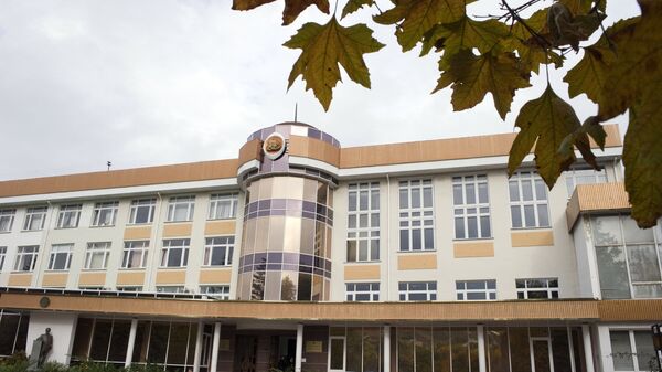 Здание главного корпуса Таврической академии Крымского федерального университета имени В. И. Вернадского в Симферополе