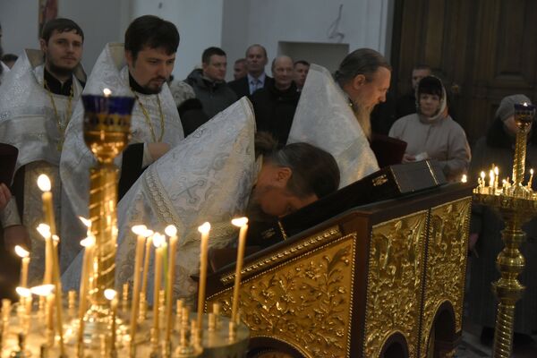 Чудотворную икону Божией Матери Семистрельная привезли в Крым