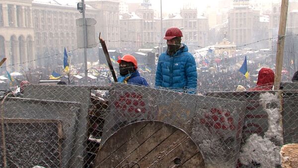 Новые баррикады на Майдане, или Как протестующие возвращались в лагерь
