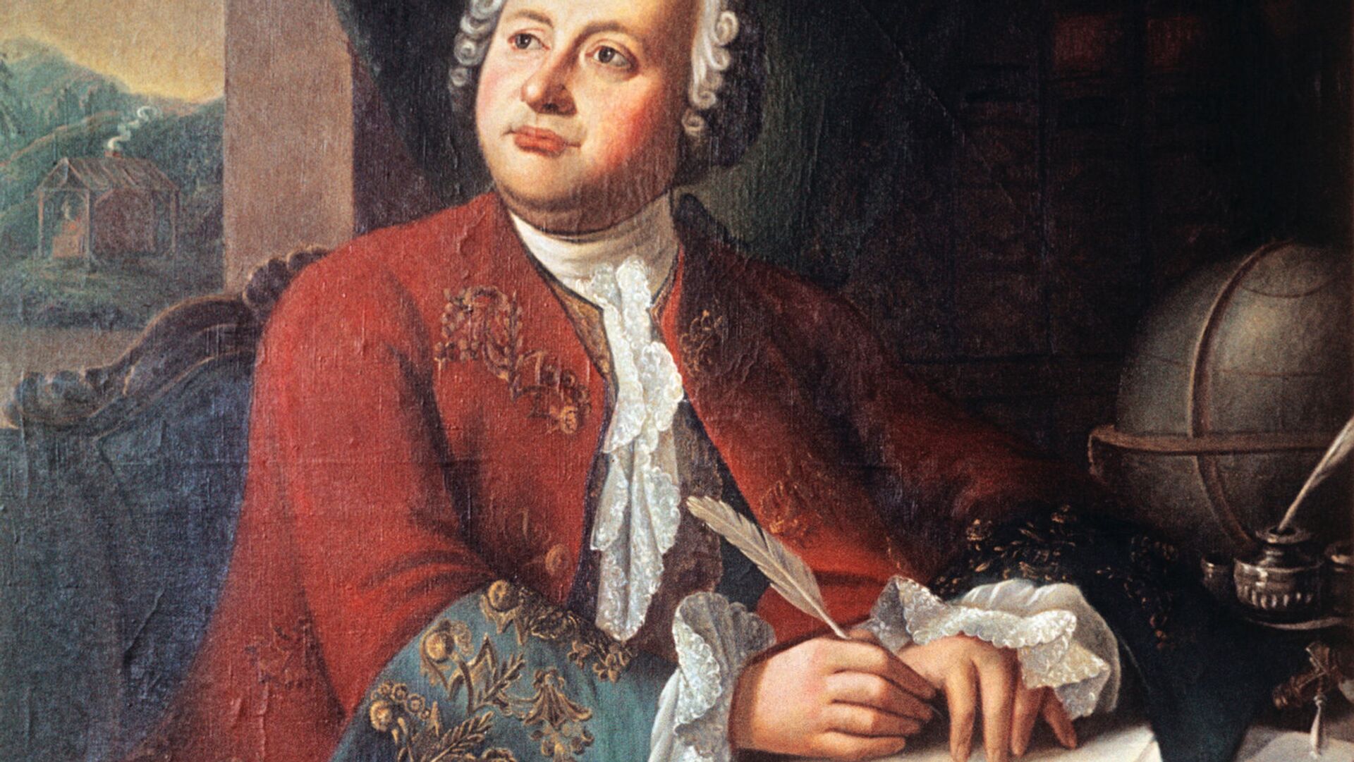 Русский поэт и ученый Михаил Ломоносов Русский поэт и ученый Михаил Ломоносов - РИА Новости, 1920, 14.11.2025